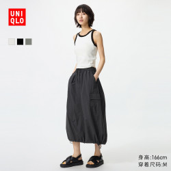 优衣库 女装休闲工装裙 487792