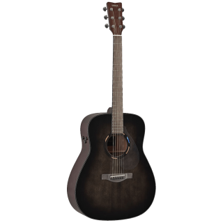 YAMAHA TAG1E 加振二代 41英寸单板电箱吉他 半透明黑