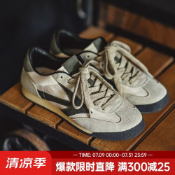 马登 新款男士海军德训鞋