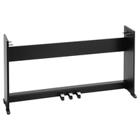 Roland KSF-18P-BK 电钢琴三踏板木支架 黑色