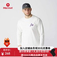 Marmot 吸湿透气舒适耐磨经典标志带檐帽棒球帽