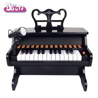 宝丽 古典儿童小钢琴玩具 古典钢琴1701-黑