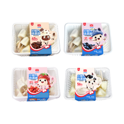 美登高 小矮人冰淇淋夹心组合 牛乳生巧草莓蓝莓生牛乳 1440g