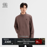 KOLON SPORT 户外软壳衣 男士接触凉感UPF40+防风CITYSWAY夹克 LHJK6AT819-CF 古赤木棕 4XL