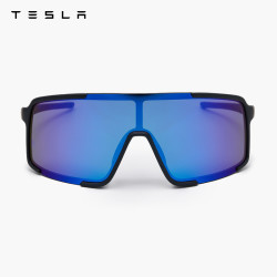 TESLA 特斯拉 偏光镜片户外墨镜炫彩蓝