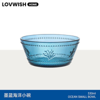 乐唯诗 ins风海洋系 墨蓝海洋小碗330ml*1
