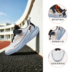 安踏 儿童运动鞋男女童跑鞋2026新款网面透气大童校园轻便跑步鞋