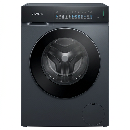 西门子 iQ300 小幸熨系列 WG52J7I80W 滚筒洗衣机 10kg 银色