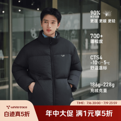 RESTICK 五折反季！228g高冲绒 90白鸭绒 饱饱 短款面包羽绒服