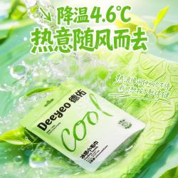 德佑 0酒精冰感毛巾 清凉湿巾 7条装