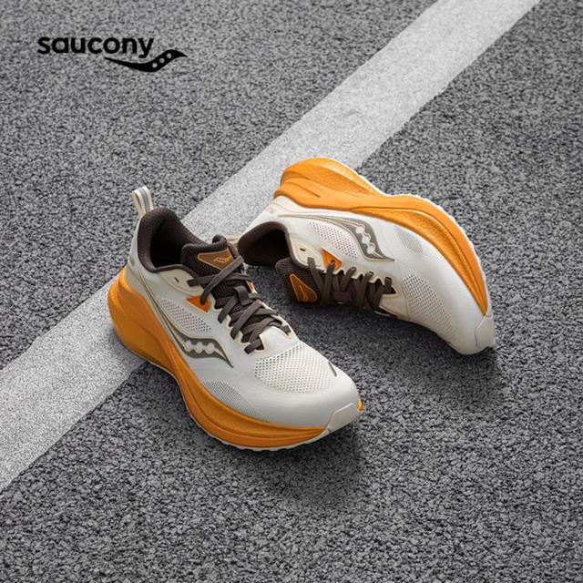 大体重友好：saucony MARSHAL率途 男款跑鞋