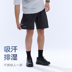 media storm STORMCREW 速干透气 流线黑 L 运动短裤