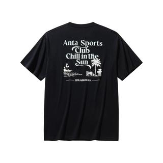 安踏 152538121 冰丝透气 宽松短袖T恤