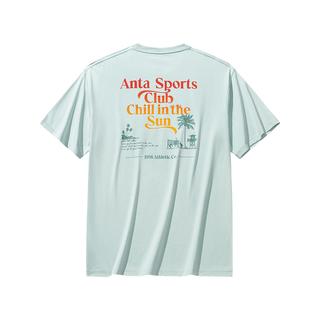 安踏 152538121 冰丝透气 宽松短袖T恤