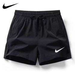 NIKE 新款冰丝速干运动小勾薄款休闲三分短裤男健身跑步沙滩裤 耐克小勾 XL 95-120斤