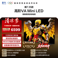 雷鸟 鹏725款98英寸MiniLED288Hz4+128GB电视98S385C Pro