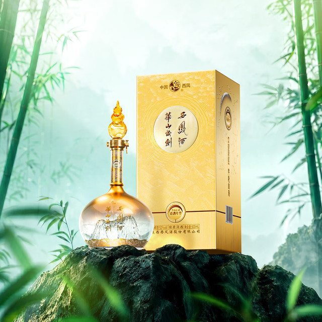 PLUS会员：西凤酒 西凤华山论剑凤香52度诗酒年华纯粮酒中秋送礼自饮礼盒装喜宴 52度 500mL 2瓶