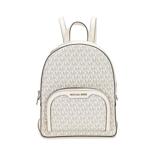 MICHAEL KORS Jaycee 女士中号老花拼色休闲双肩包