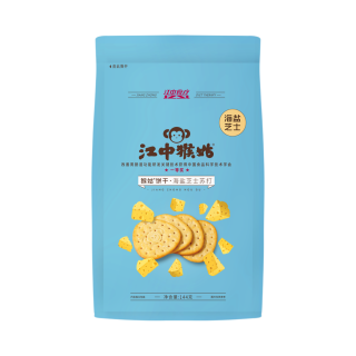江中 猴姑海盐芝士饼干 144g