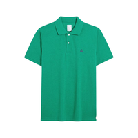 Brooks Brothers BrooksBrothers 男士夏季supima棉logo纯色polo衫 3003