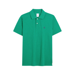 Brooks Brothers BrooksBrothers 男士夏季supima棉logo纯色polo衫 3003