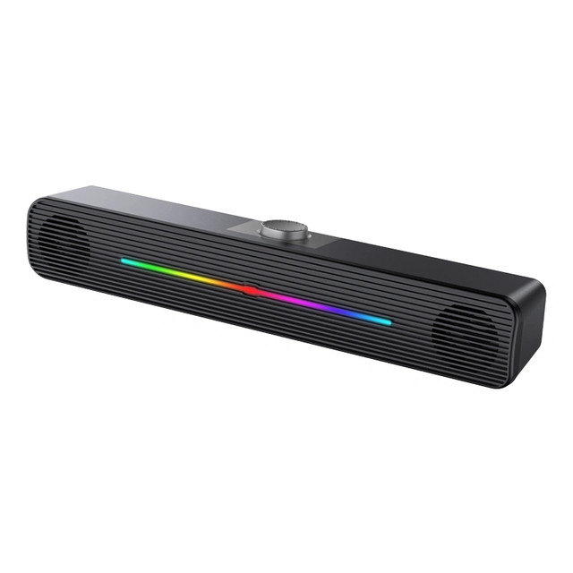 声音小镇 SoundTown S-100极光 电脑桌面音响 381*67*64mm