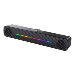 声音小镇 SoundTown S-100极光 电脑桌面音响 381*67*64mm