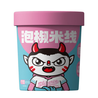 食族人 泡椒米线110g*1桶