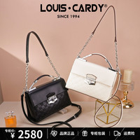 路易·卡迪 Louis Cartie 路易·卡迪 女士单肩斜挎包 LC压花滑动手提多隔层