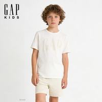 Gap 708411 纯棉圆领 白色 140/72 T恤