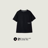 Q21 蒲公英儿童排汗速干T恤 曜石黑 120cm