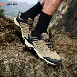 MERRELL 运动户外CROSSLANDER 3男女款登山徒步鞋防滑耐磨透气轻量徒步鞋 J036949卡基 男款 43