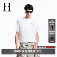 SEASON HIGH 男装夏季新款NFL联名舒适纯棉圆领宽松T恤S25201044 漂白色BRIGHT WHITE M