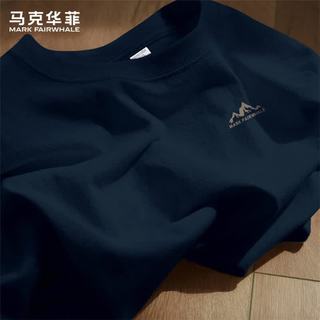马克华菲 重磅纯棉 男士短袖T恤