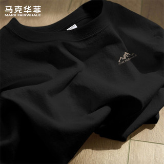 马克华菲 重磅纯棉 男士短袖T恤