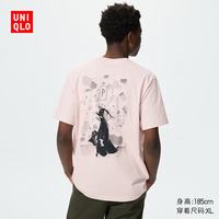 优衣库 漫画UT集英社创立100周年UT/短袖T恤男装女装488258 10 水粉色 XS