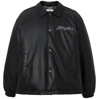 JACK&JONES 杰克琼斯 翻领皮衣羽绒服 男士外套