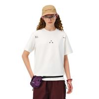FPA 印花运动速干短袖夏季百搭休闲情侣款潮流潮牌圆领宽松黑色t恤男