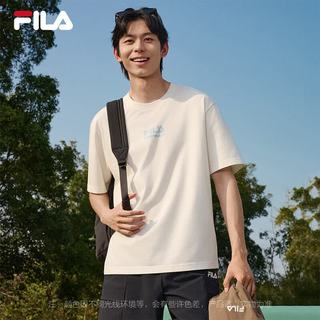 FILA斐乐 冰丝抗菌 男士短袖T恤