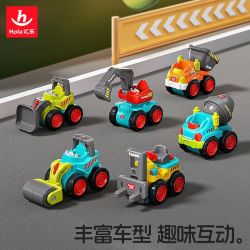 汇乐玩具 惯性工程车 挖掘机模型