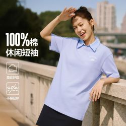 斯凯奇 男女款短袖T恤 L126U041