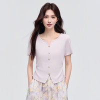 茵曼 女士短袖上衣 5A