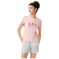 Gap 盖璞 纯棉字母Logo 女士短袖T恤