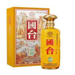 国台 煌钻 53度酱香型白酒 500mL礼盒装