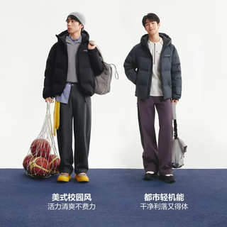 波司登 B260246390DS 连帽加厚短款羽绒服