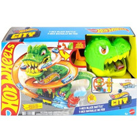 Hot Wheels 霸王龙火焰停车场