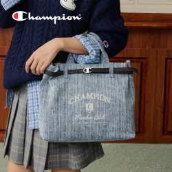 Champion 冠军包包女士2026新款托特包单肩手提斜跨复古女双肩背包