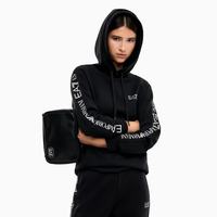EMPORIO ARMANI 官方旗舰EA7/新款男女通用拉链运动手提包秋季 UC001-黑色 均码