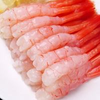 进口北极刺身甜虾生吃30只*1盒(赠芥末酱油)