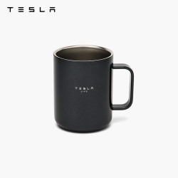 TESLA 特斯拉 LIFE 马克杯 陶瓷 简约便携 家用